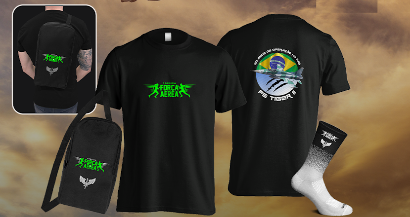 Corrida da Força Aerea 2025 - Kit