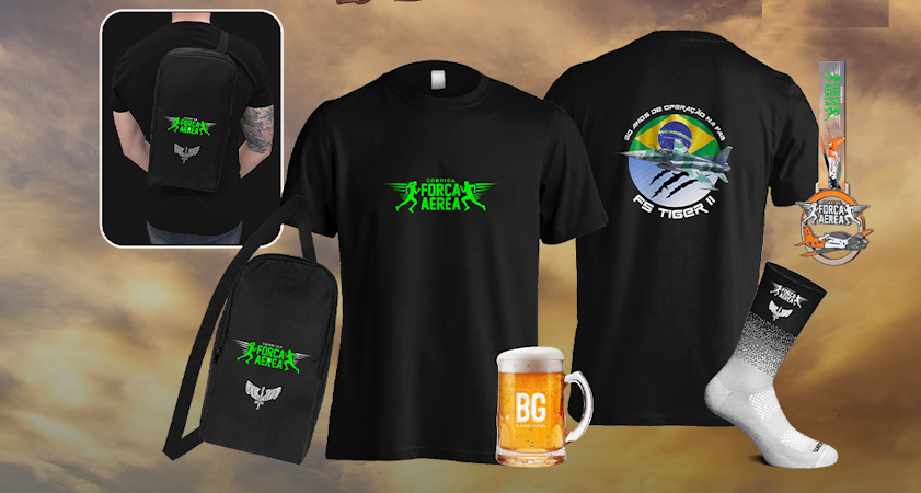 Corrida da Força Aerea 2025 - Kit