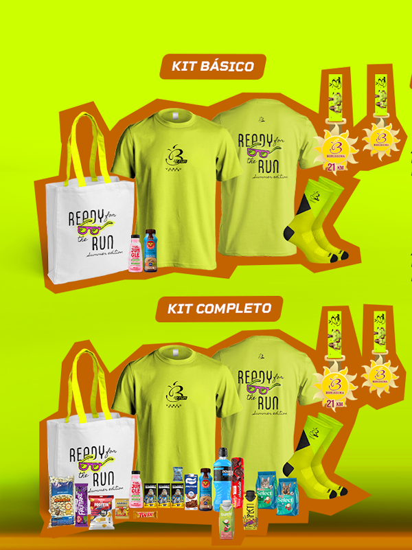 Kit Completo da Boníssima Run 2026 Etapa Verão