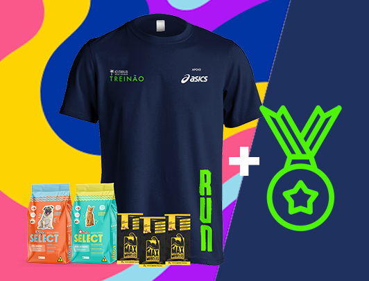 Treinão Só Marcas Asics 2023 - Kit