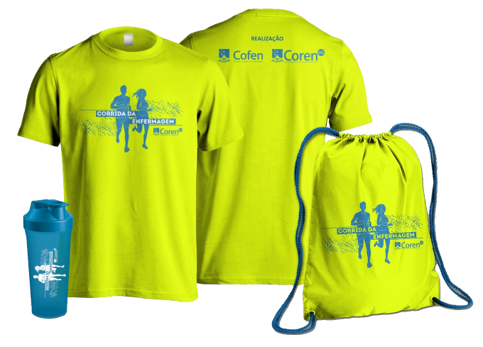 Corrida da Enfermagem - Coren ID - Kit Atleta