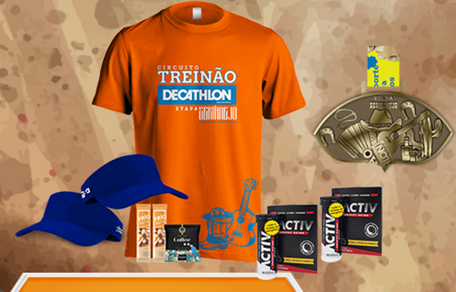 Treinão Decathlon 2022 - Etapa Sertanejo - Kit