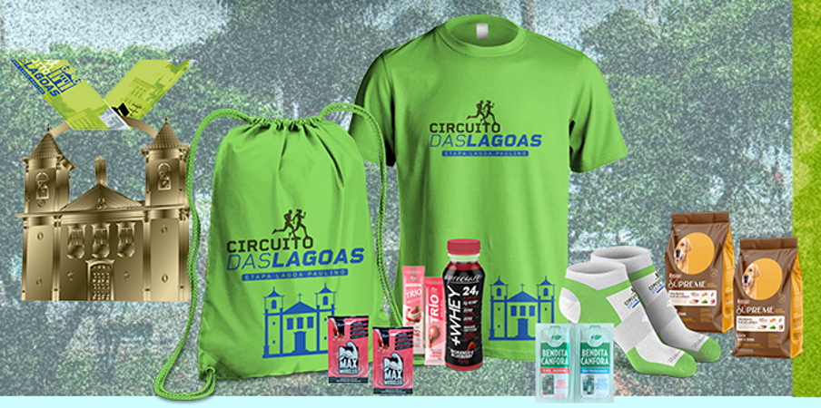 Circuito das Lagoas - Etapa Lagoa Paulino - Kit