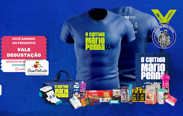 Corrida Mario Penna - Kit Atleta