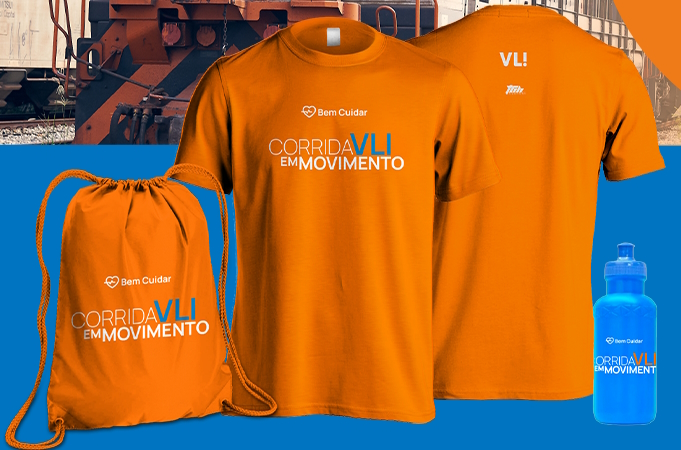 Corrida VLI em Movimento - Kit Atleta