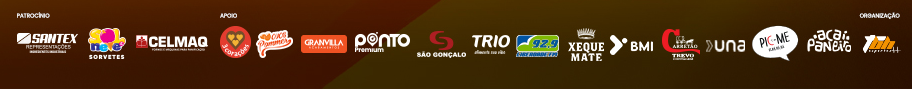 Corrida do Pão de Queijo Xodó de Minas 2025 - Barra Logo