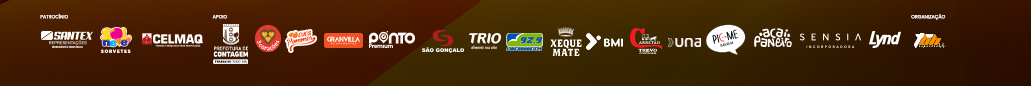 Corrida do Pão de Queijo Xodó de Minas 2025 - Barra Logo