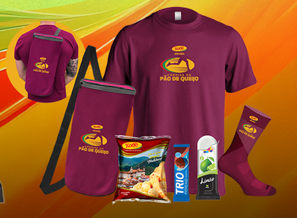 Corrida do Pão de Queijo Xodó de Minas 2025 - Kit Atleta