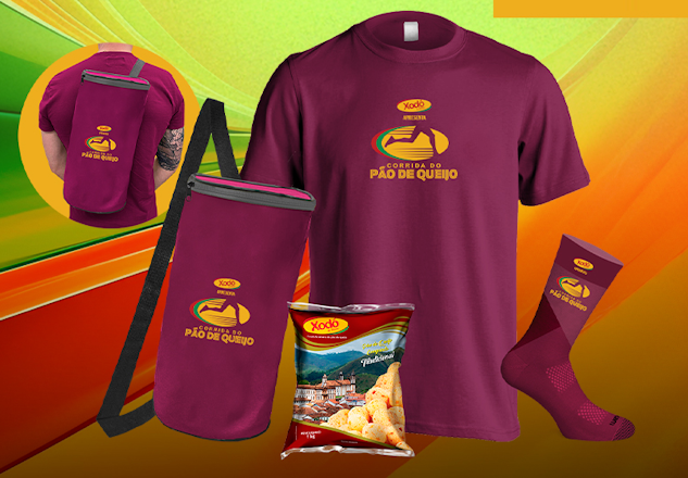 Corrida do Pão de Queijo Xodó de Minas 2025 - Kit Atleta