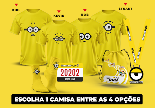 Minions Run 2025 - Kit Atleta