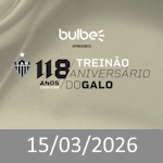 Treinão Aniversario do Galo 118 anos 2026 - Eventos